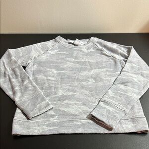 Athleta Girl Gray Camo‎ Sweatshirt